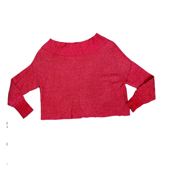 Free People Off the Shoulder Alana Sweater Pullover Size Small Relaxed - Picture 2 of 16